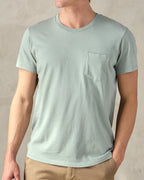 Outerknown Groovy Pocket Tee-Basil