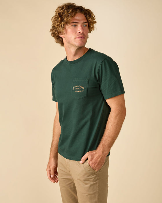 Outerknown Industrial Pocket Tee-Alpine