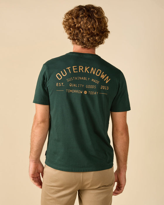 Outerknown Industrial Pocket Tee-Alpine