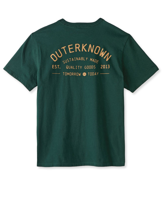 Outerknown Industrial Pocket Tee-Alpine