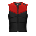 Mystic Block Impact Fzip Vest-Red