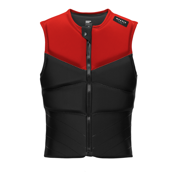 Mystic Block Impact Fzip Vest-Red