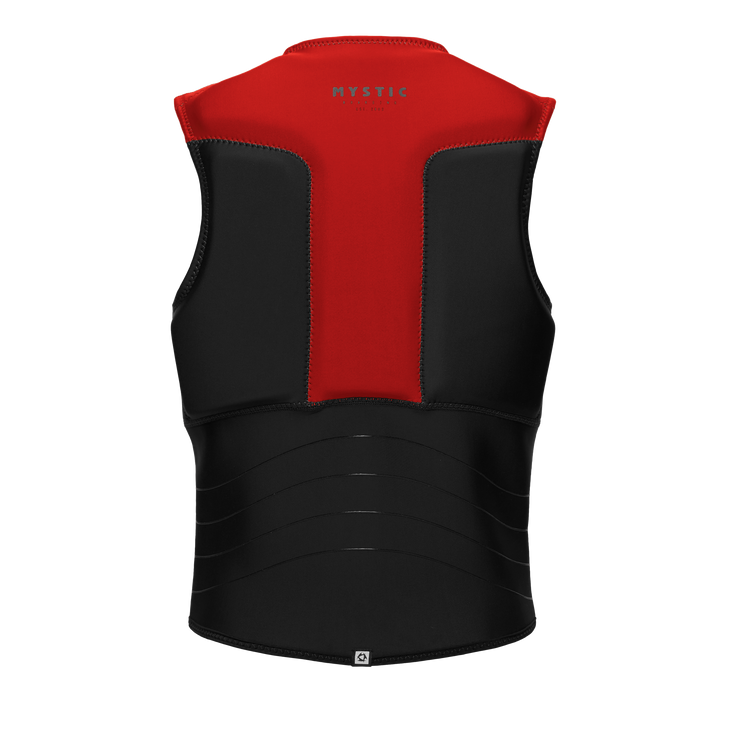 Mystic Block Impact Fzip Vest-Red