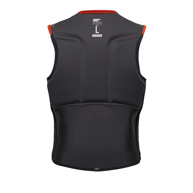 Mystic Block Impact Fzip Vest-Red