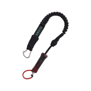 North Standard Kite Leash-Black/Red