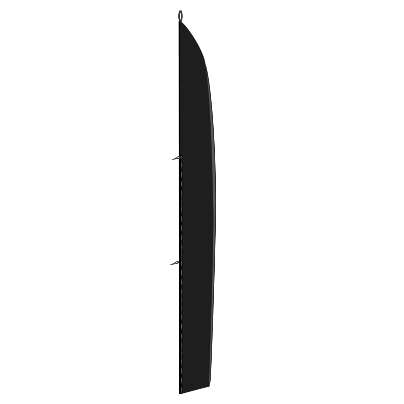 Mystic Patrol Day Cover Downwind Foilboard Boardbag-Black