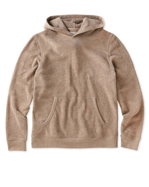 Outerknown Hightide Hooded Sweatshirt-Heather Coconut