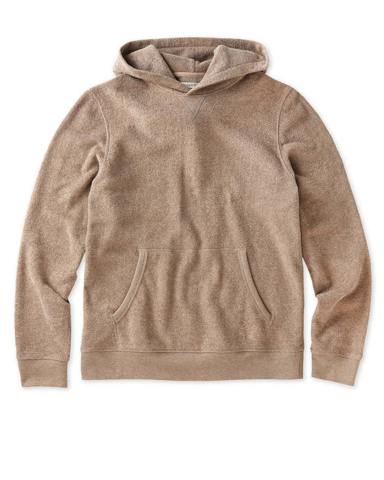 Outerknown Hightide Hooded Sweatshirt-Heather Coconut