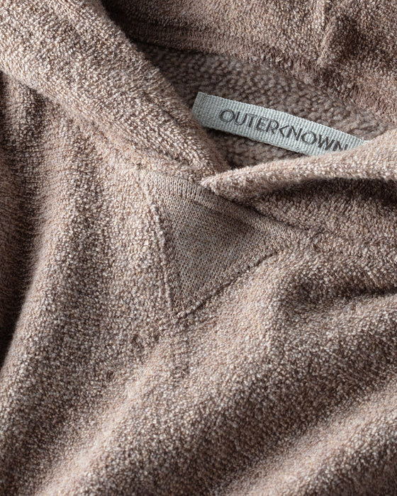 Outerknown Hightide Hooded Sweatshirt-Heather Coconut