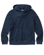Outerknown Hightide Hooded Sweatshirt-Heather Indigo