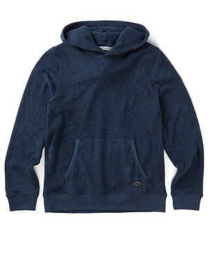 Outerknown Hightide Hooded Sweatshirt-Heather Indigo