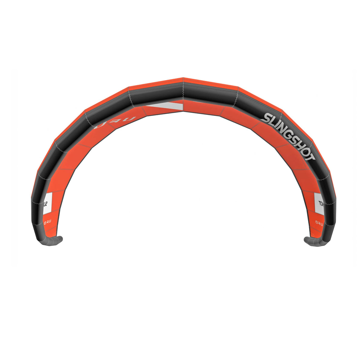 Slingshot UFO V4 Kite - Orange front view