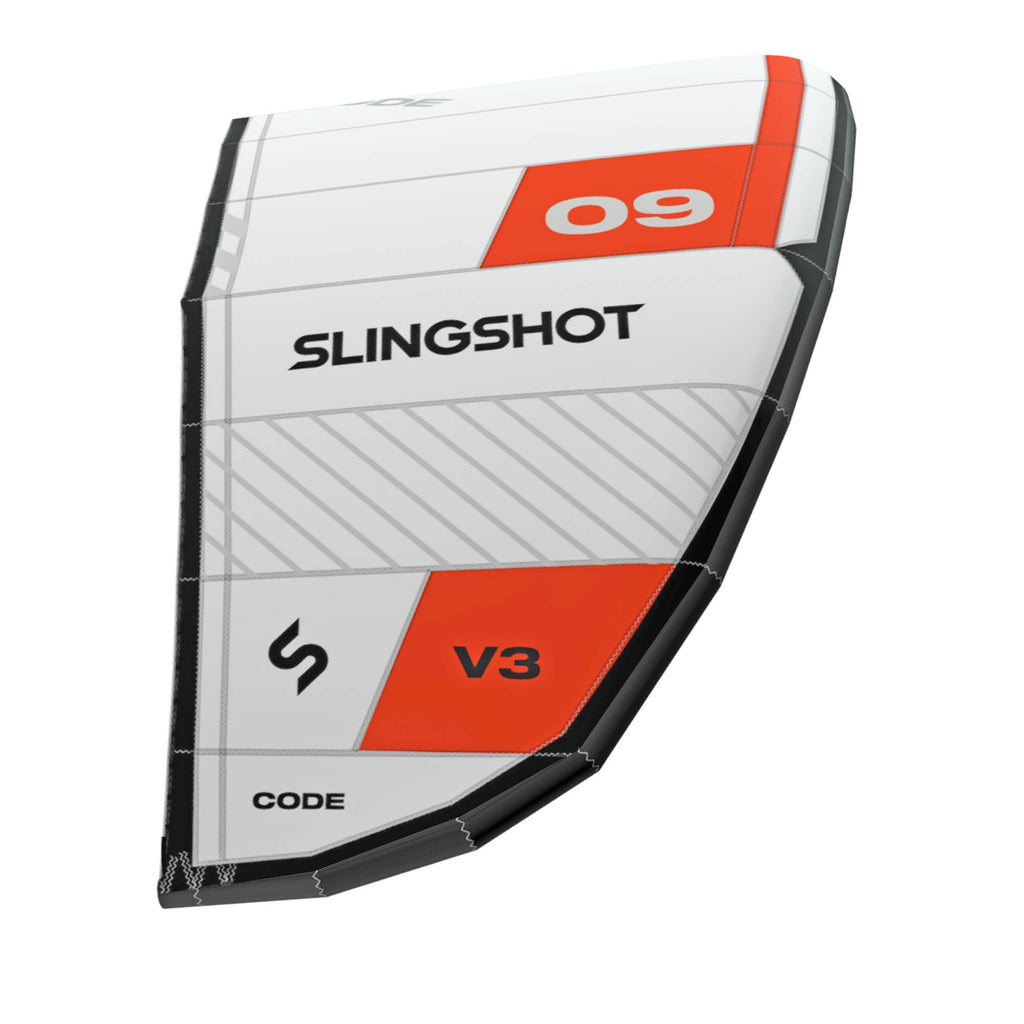 Slingshot Code V3 Kite - White wingtip detail