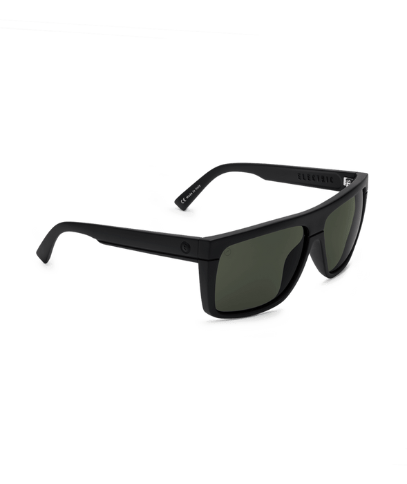 Electric Black Top Sunglasses-Matte Black/Grey Polar