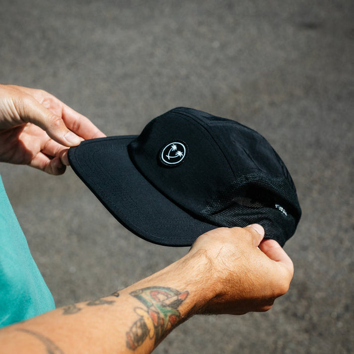Catch Surf Stealth Camp Hat-Black