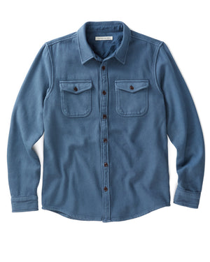 Outerknown Chroma Blanket L/S Shirt-Marine