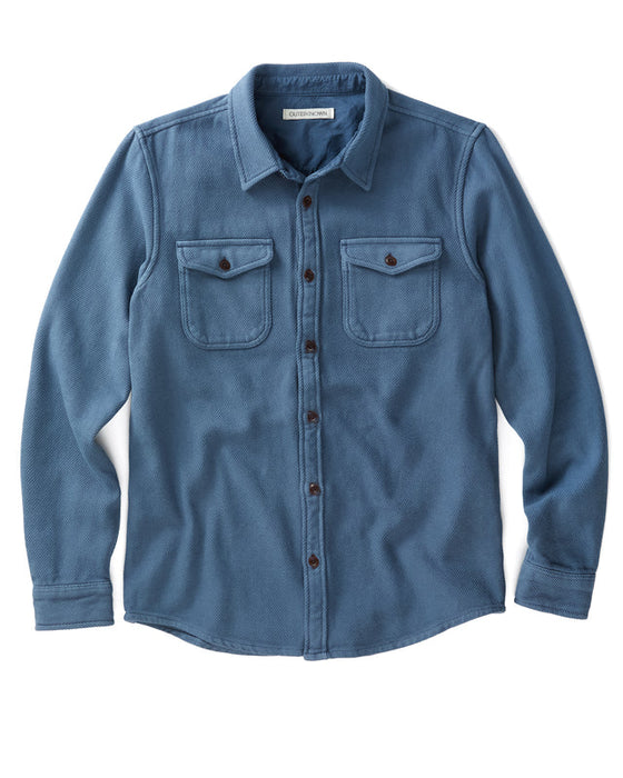 Outerknown Chroma Blanket L/S Shirt-Marine