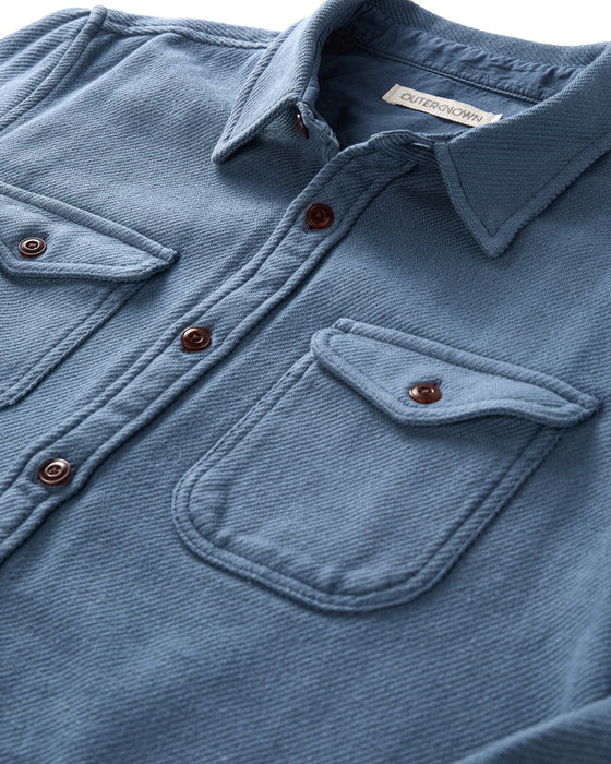 Outerknown Chroma Blanket L/S Shirt-Marine