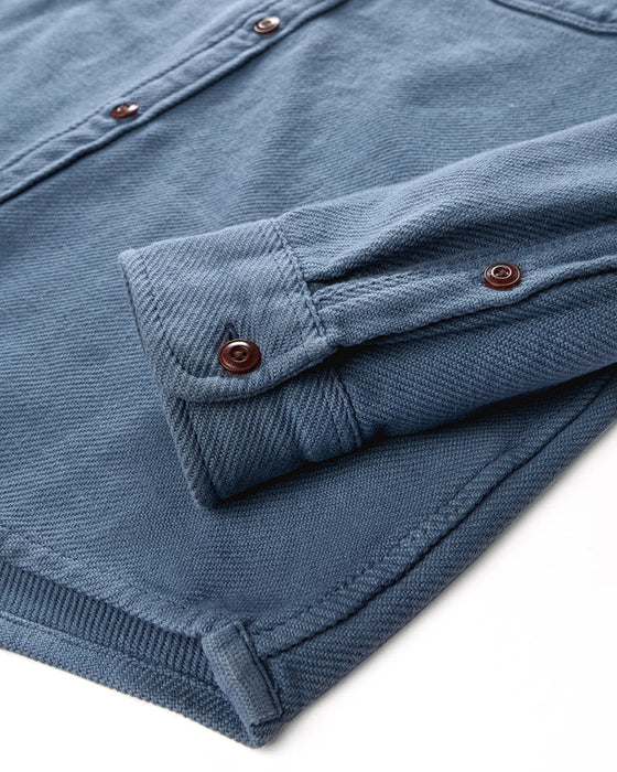 Outerknown Chroma Blanket L/S Shirt-Marine