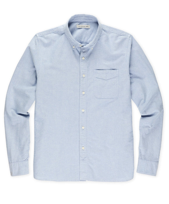 Outerknown The Artist Oxford Shirt-Oxford Blue