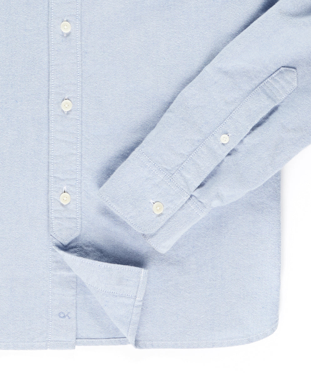 Outerknown The Artist Oxford Shirt-Oxford Blue
