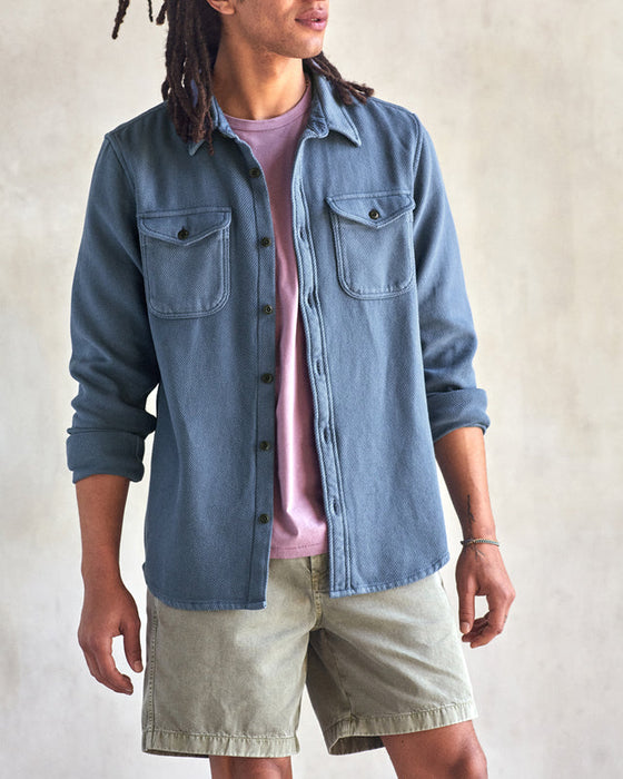 Outerknown Chroma Blanket L/S Shirt-Marine