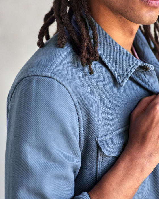 Outerknown Chroma Blanket L/S Shirt-Marine