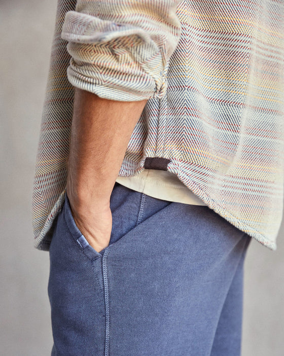 Outerknown Blanket L/S Shirt-Sunrise Mojave Stripe