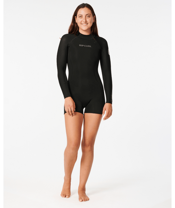 Rip Curl Wmns Dawn Patrol 2mm L/S Springsuit-Black