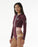 Rip Curl G Bomb Hi Cut L/S Springsuit-Plum
