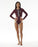 Rip Curl G Bomb Hi Cut L/S Springsuit-Plum