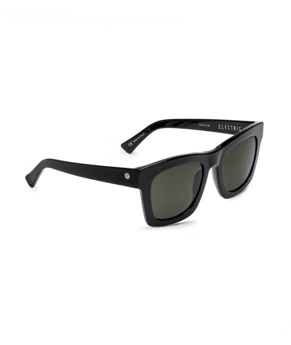 Electric Crasher 53 Sunglasses-Gloss Black/Grey Polar