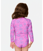 Rip Curl Toddler Sunshine Club L/S One Piece-Wild Berry