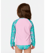 Rip Curl Toddler Sunshine L/S Bikini-Turquoise