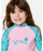 Rip Curl Toddler Sunshine L/S Bikini-Turquoise