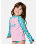 Rip Curl Toddler Sunshine L/S Bikini-Turquoise