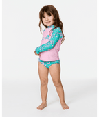 Rip Curl Toddler Sunshine L/S Bikini-Turquoise