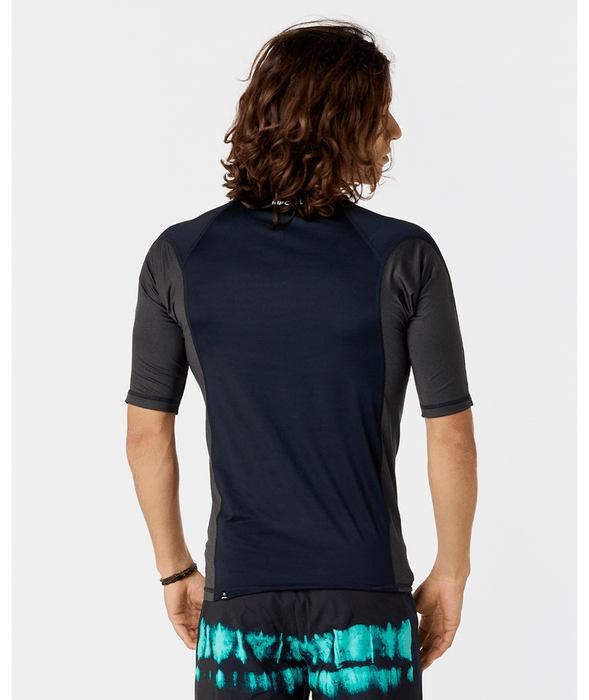 Rip Curl Waves UPF Perf Rashguard-Black