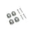 Foil Drive M6 Locking T Nuts