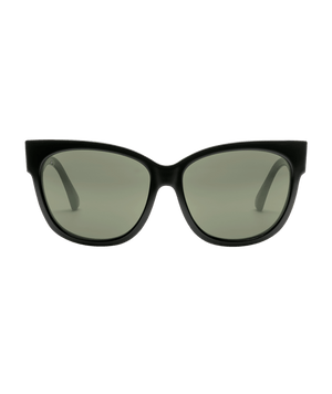 Electric Danger Cat Sunglasses-Gloss Black/Grey Polar