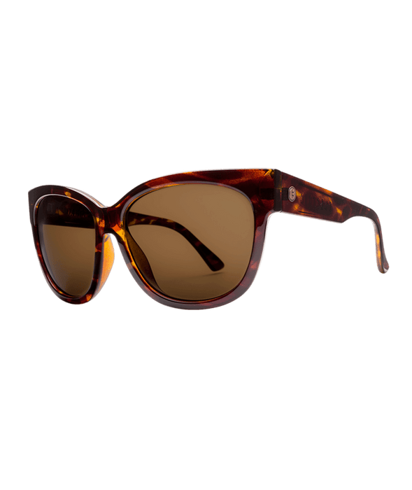 Electric Danger Cat Sunglasses-Gloss Tort/Bronze Polar