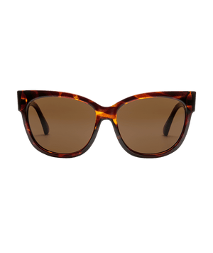 Electric Danger Cat Sunglasses-Gloss Tort/Bronze Polar