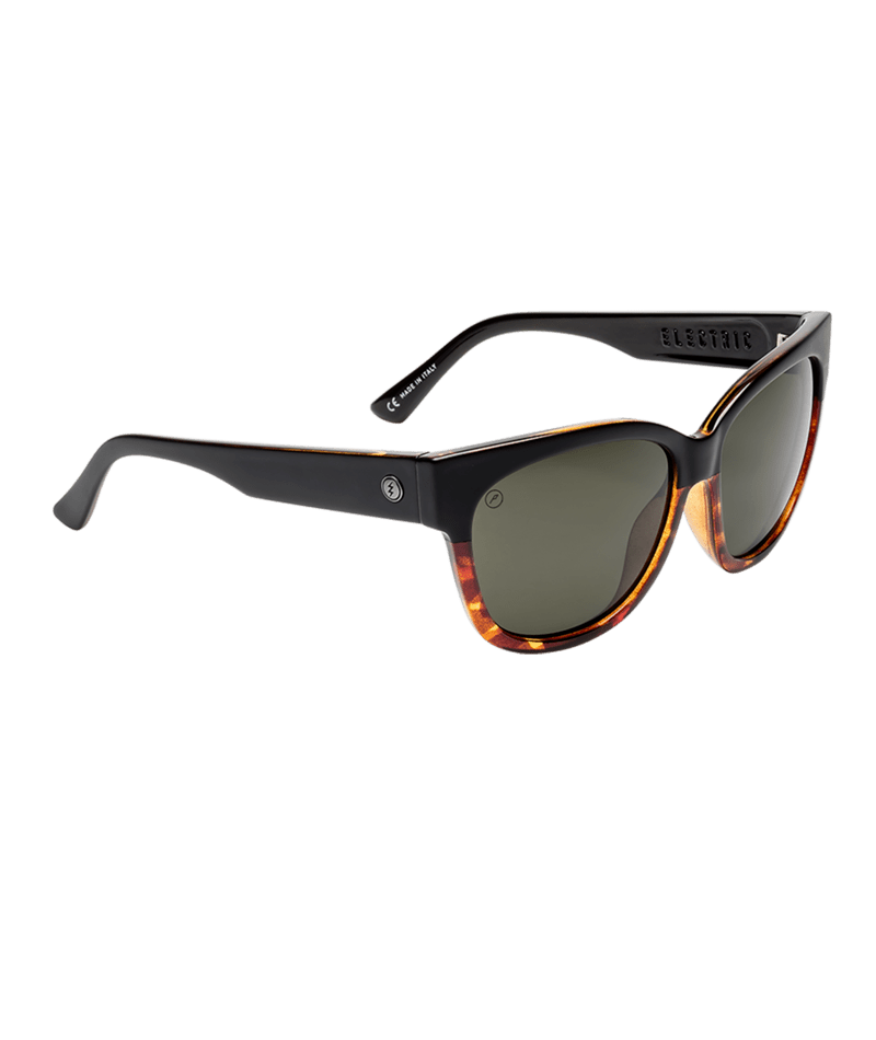 Electric Danger Cat Sunglasses-Darkside Tort/Grey Polar