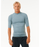 Rip Curl Dawn Patrol UPF Perf Rashguard-Mineral Blue Marle