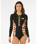 Rip Curl G-Bomb 1.5 FZ L/S Springsuit-Neon Waves