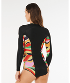 Rip Curl G-Bomb 1.5 FZ L/S Springsuit-Neon Waves