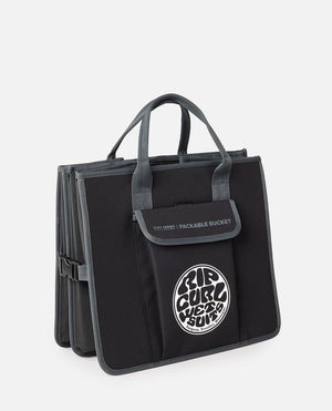 Rip Curl Surf Series Anti-Chaos Bucket Bag-Black/Grey