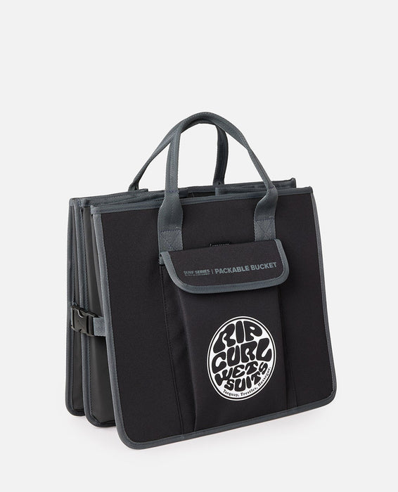 Rip Curl Surf Series Anti-Chaos Bucket Bag-Black/Grey