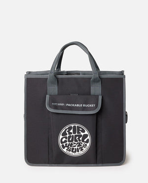 Rip Curl Surf Series Anti-Chaos Bucket Bag-Black/Grey