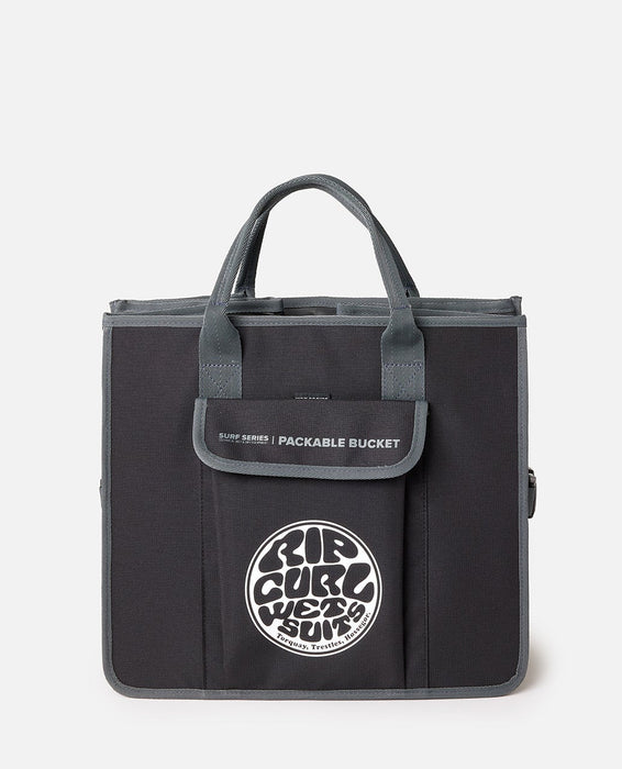 Rip Curl Surf Series Anti-Chaos Bucket Bag-Black/Grey